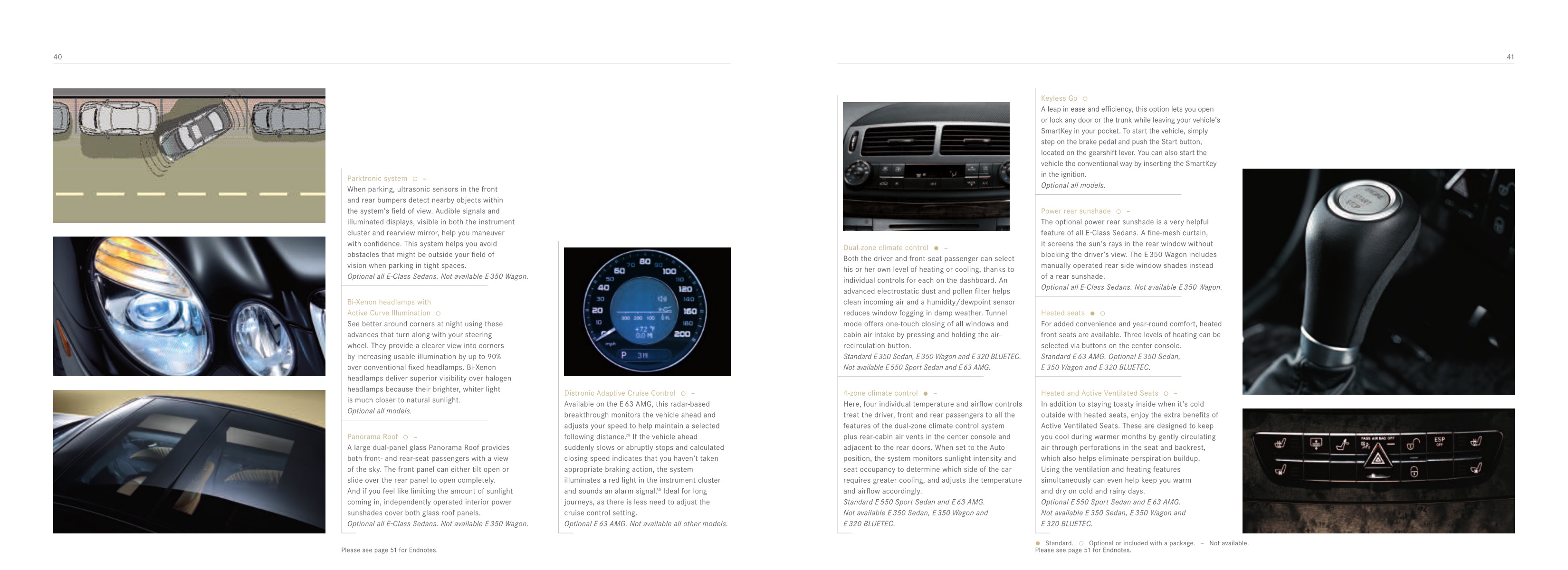 2008 Mercedes-Benz E-Class Brochure Page 5